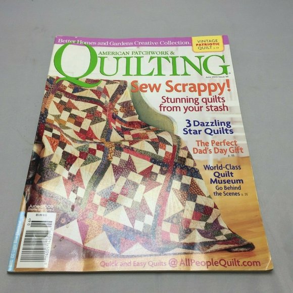 American Patchwork & Quilting Better Homes Gardens Creative June 2009 Issue 98 - Picture 1 of 9